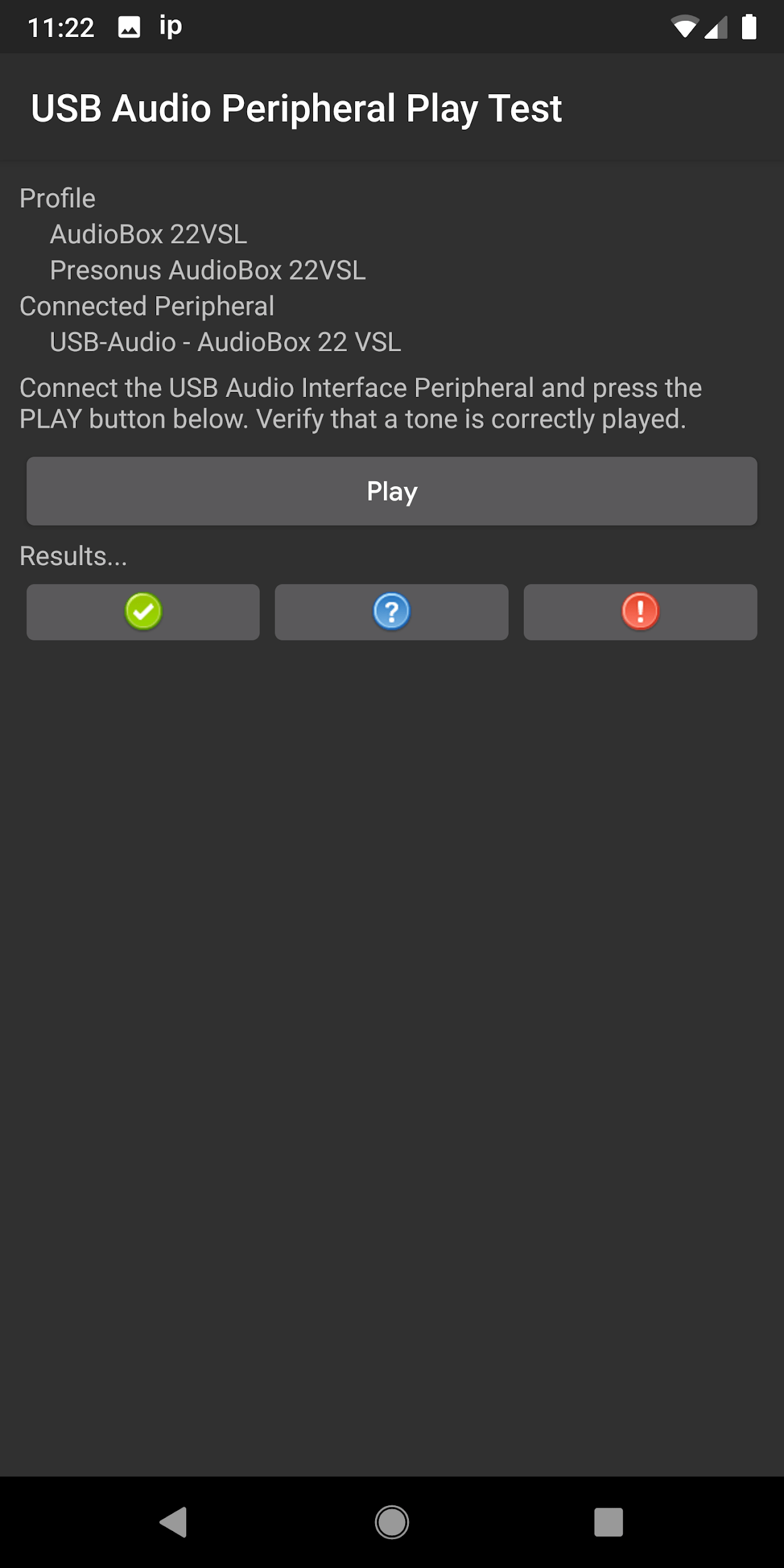 USB audio CTS Verifier tests Android Open Source Project