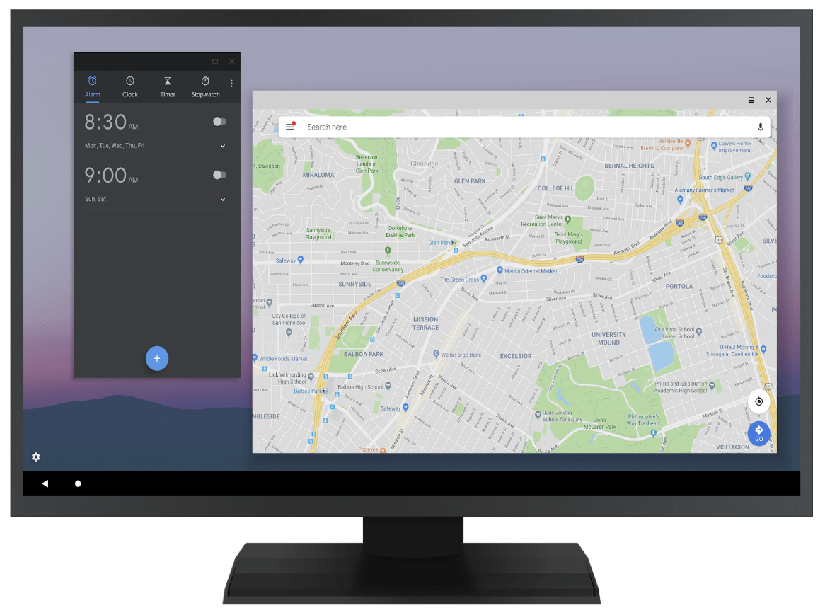 Testing and development environment Android Open Source Project