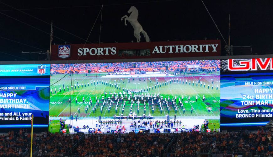 Marching band rocks Thursday Night Football
