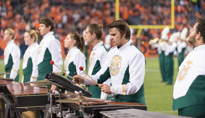 Marching band rocks Thursday Night Football