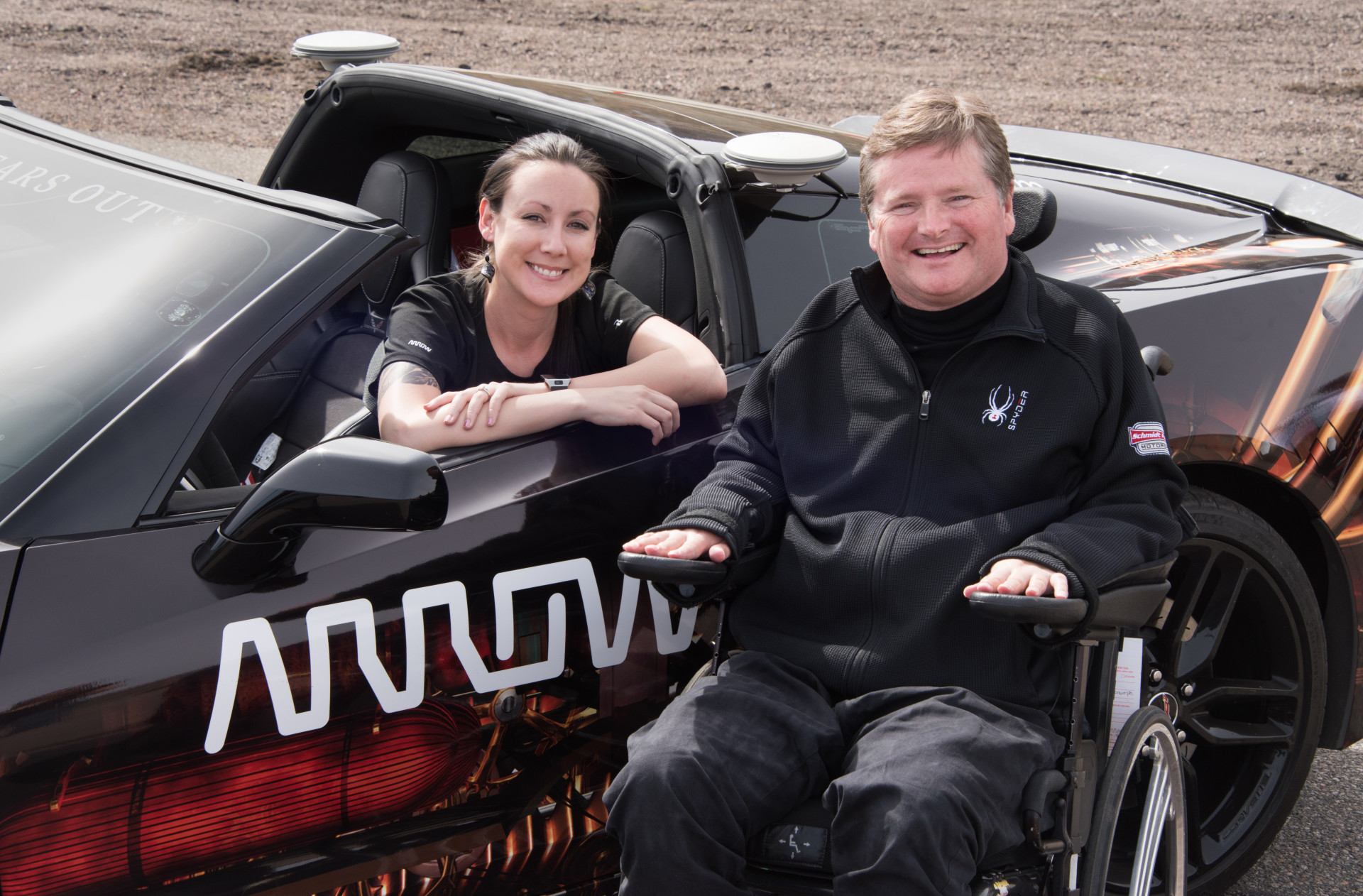 Car designed by engineering alumna puts paralyzed racer back in driver