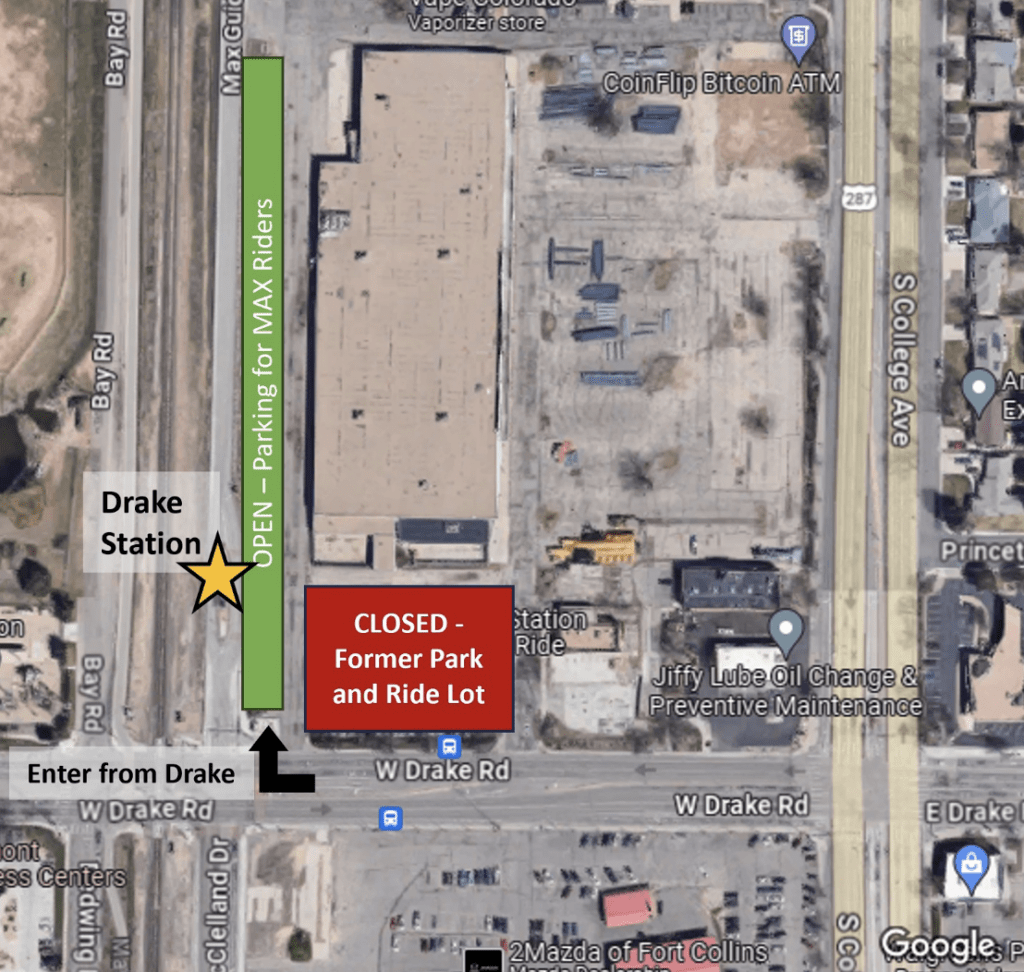 Transfort extending MAX service and changes to Drake park and ride