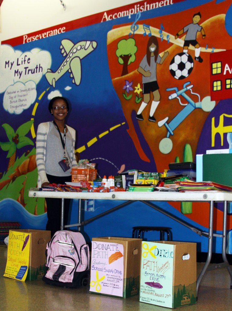 OU Student's School Supply Drive Benefits PATH Academy The Source