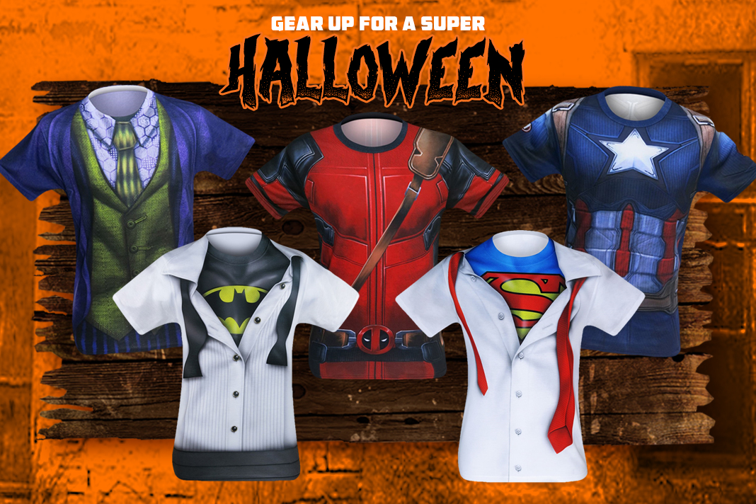 Top 10 Superhero Costume TShirts for Men