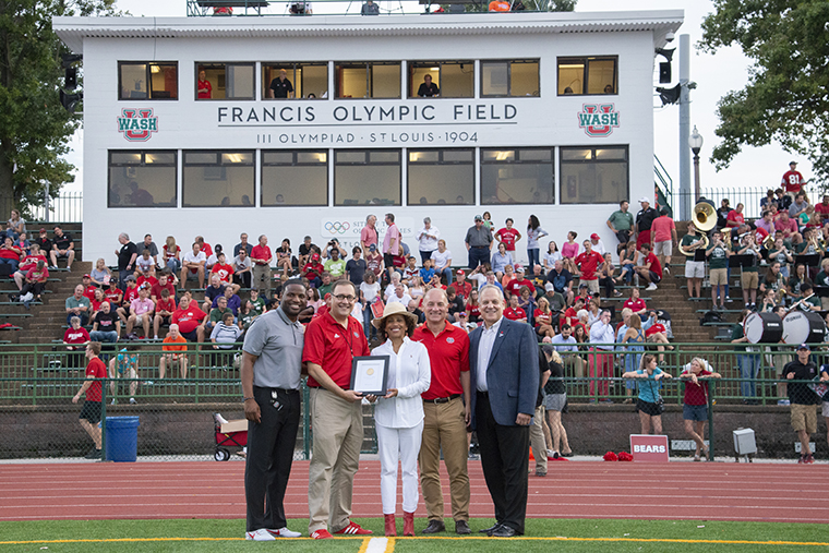 Another golden moment on Francis Field The Source Washington
