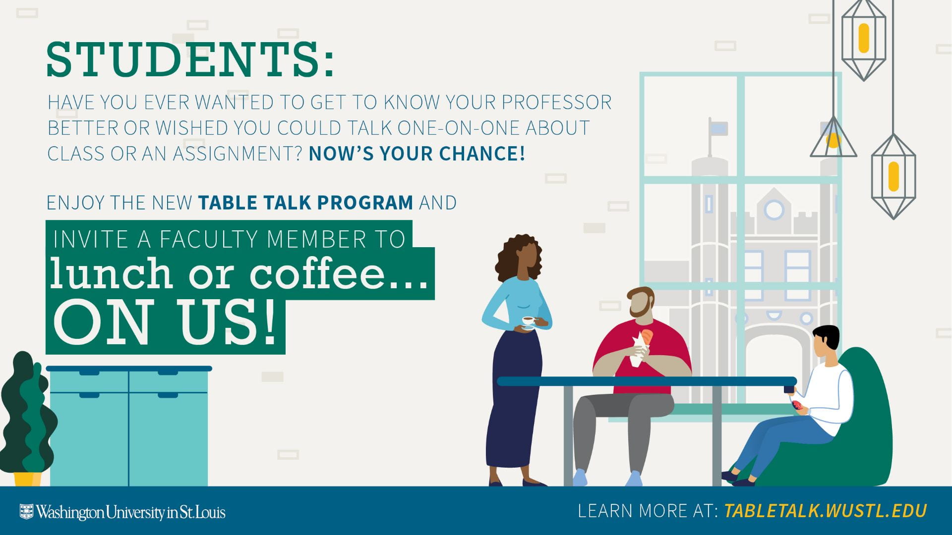 New 'Table Talk' program aims to bring undergraduates, faculty together