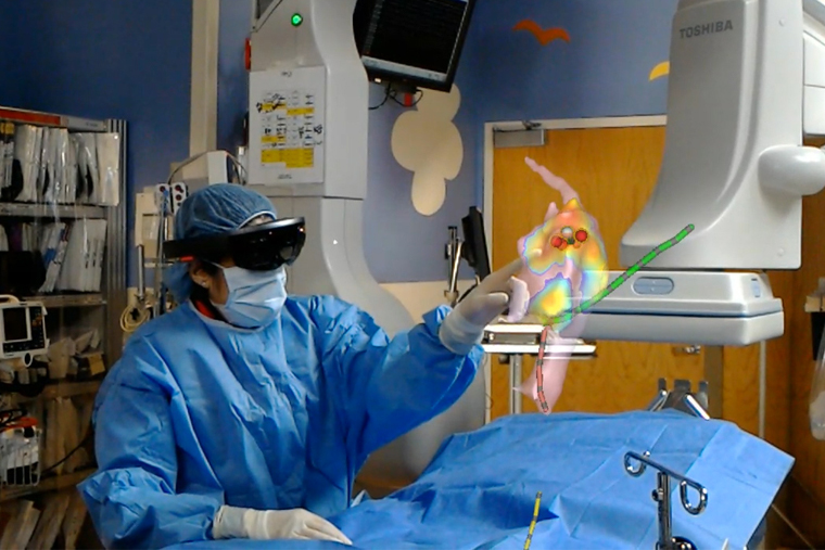 WashUdeveloped holograms help physicians during cardiac procedure