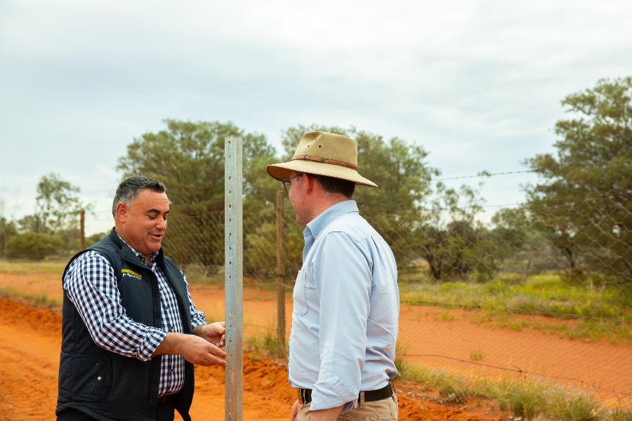 Ground Breaks on World’s Longest Wild Dog Fence Architecture