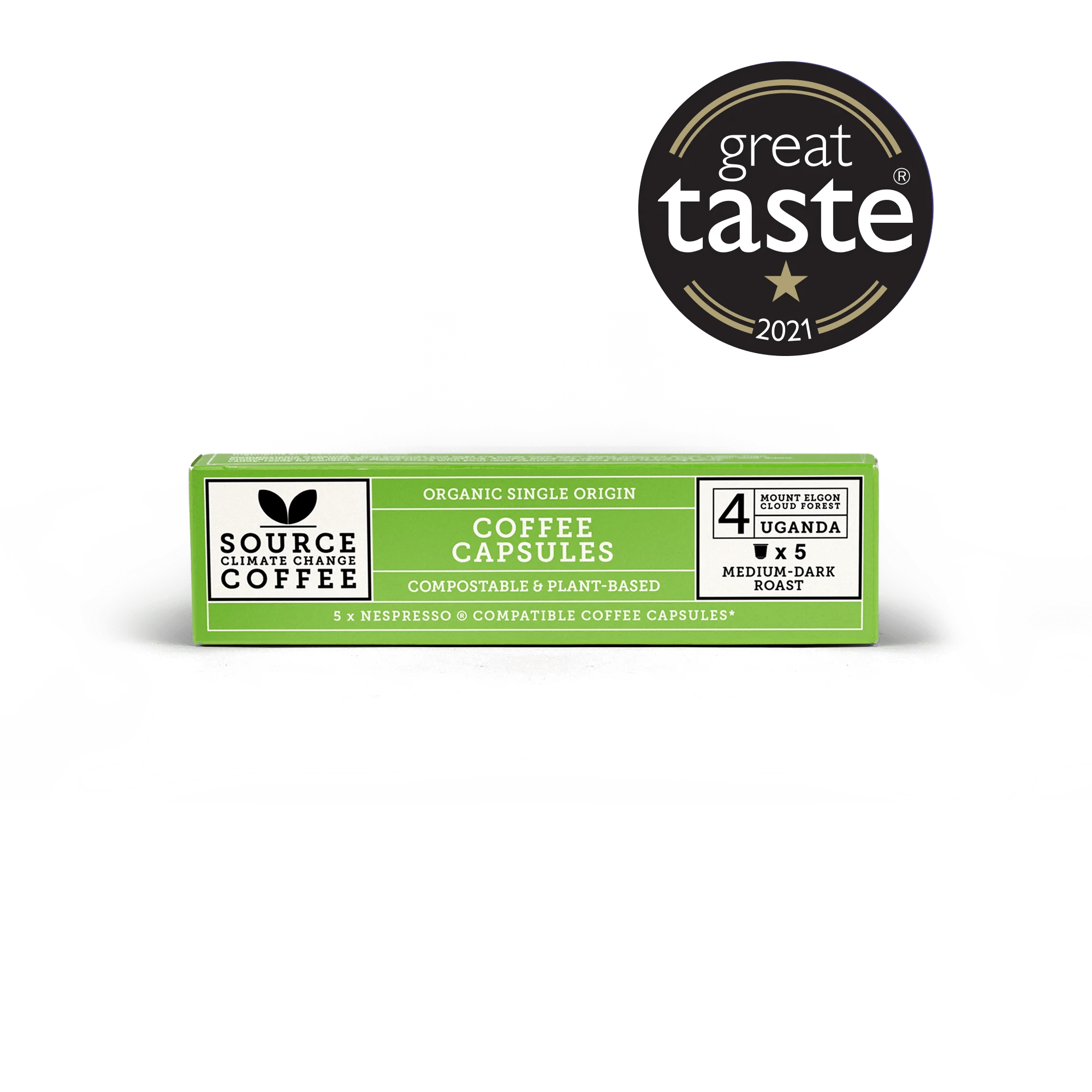 25 x Organic & Biodegradable Nespresso ® Capsules Taste Collection