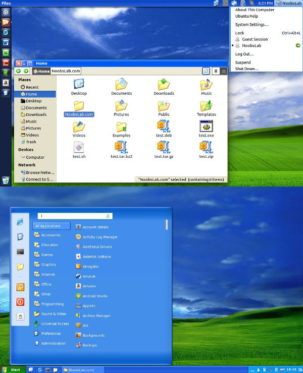 How to Make Ubuntu 14.04 Look Like Windows 7, Windows 8 or Windows XP
