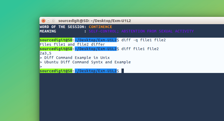 How To Compare Two Files In Linux And Find The Differences