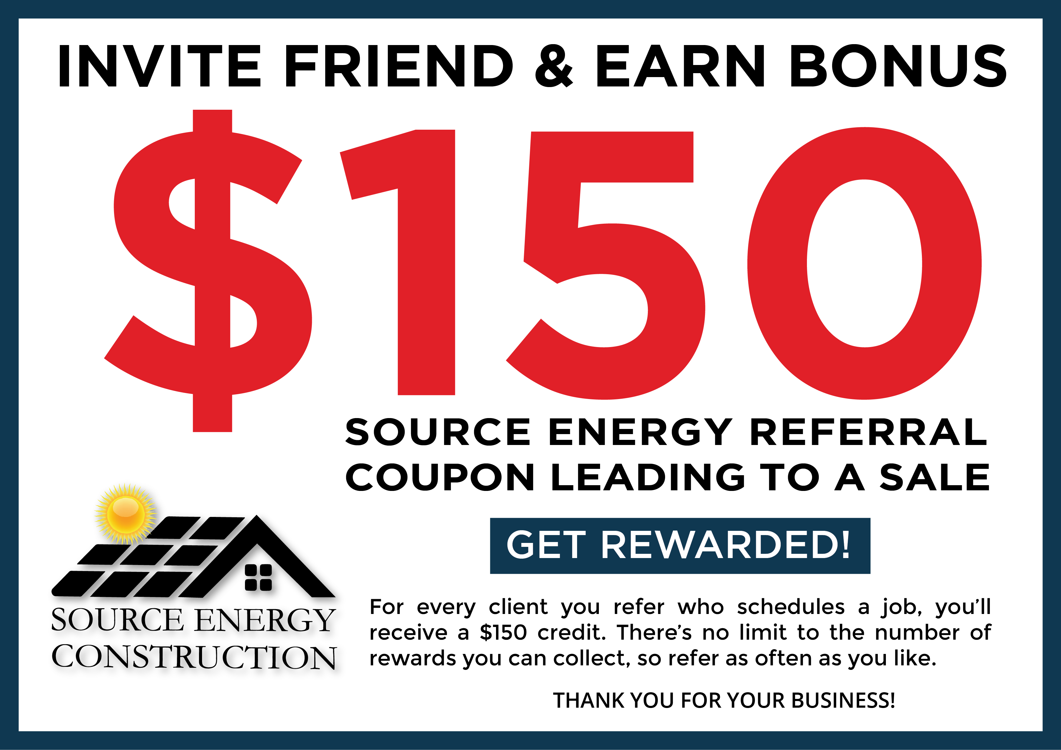 Source Energy Construction Coupon