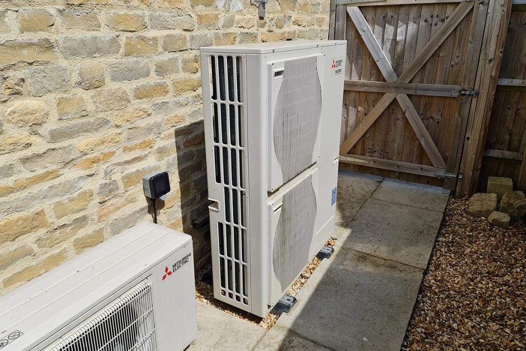 Air to Air vs Air to Water Heat Pumps with Examples) Source