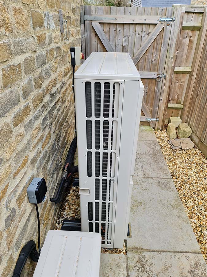 Air Source Heat Pump Space Requirements (With Real Example) Source
