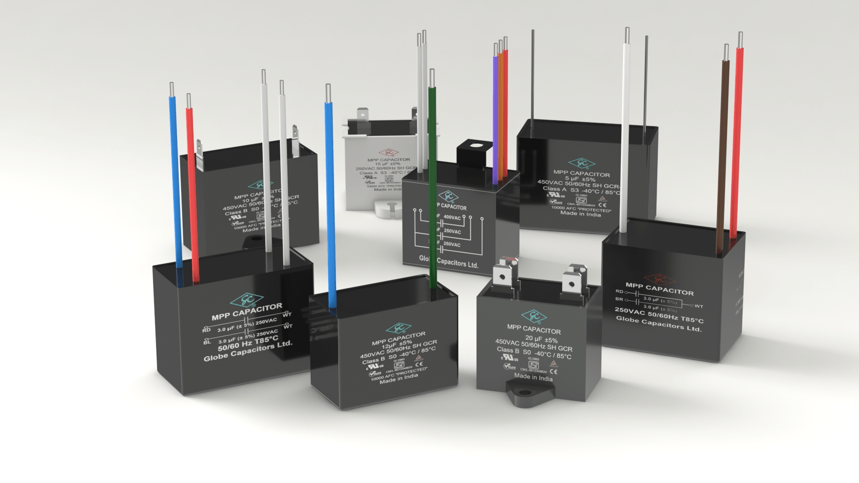 Source India Capacitors (GCR & GCRS)