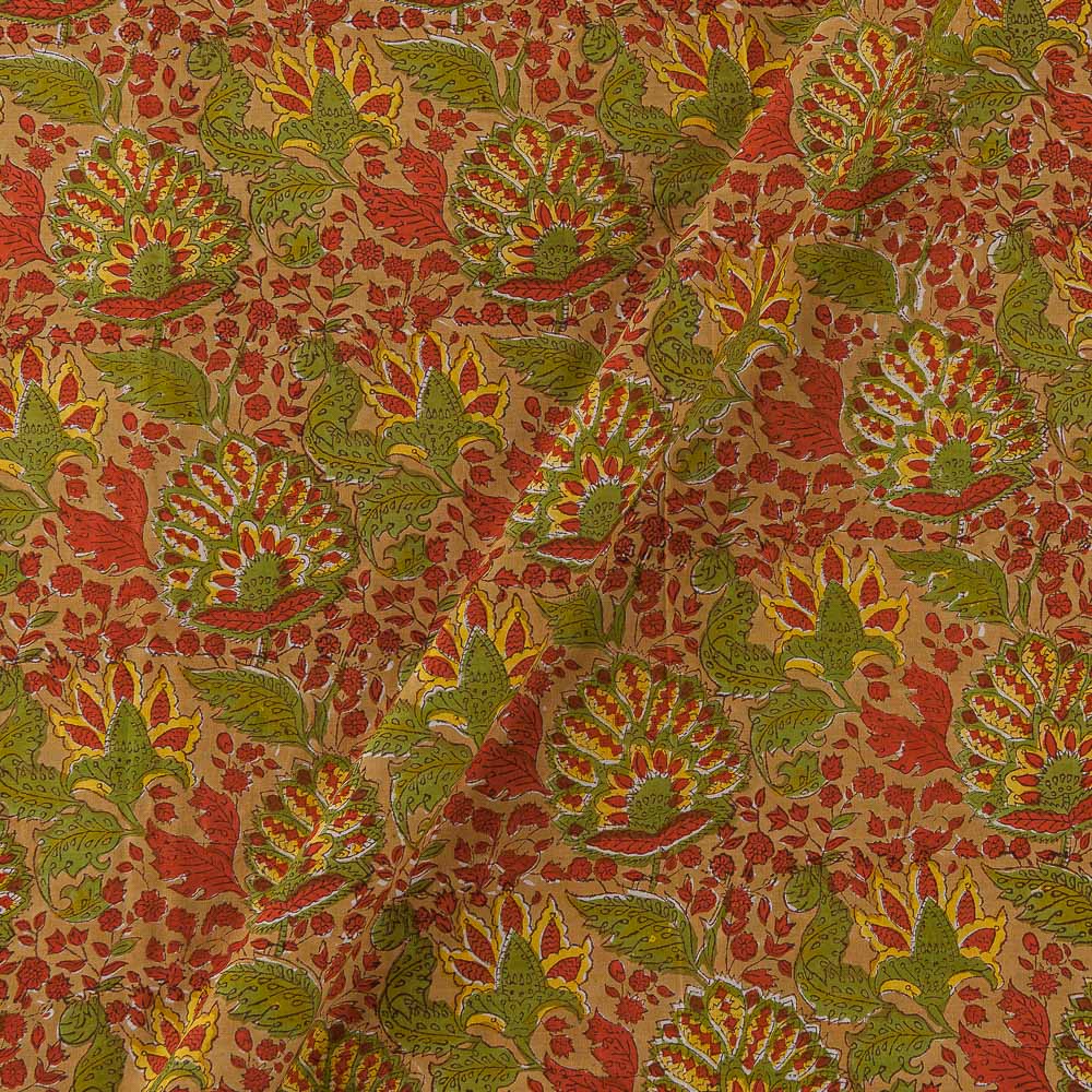 Buy Hand Block Print Fabric (Jaipuri Print) Online Low Prices