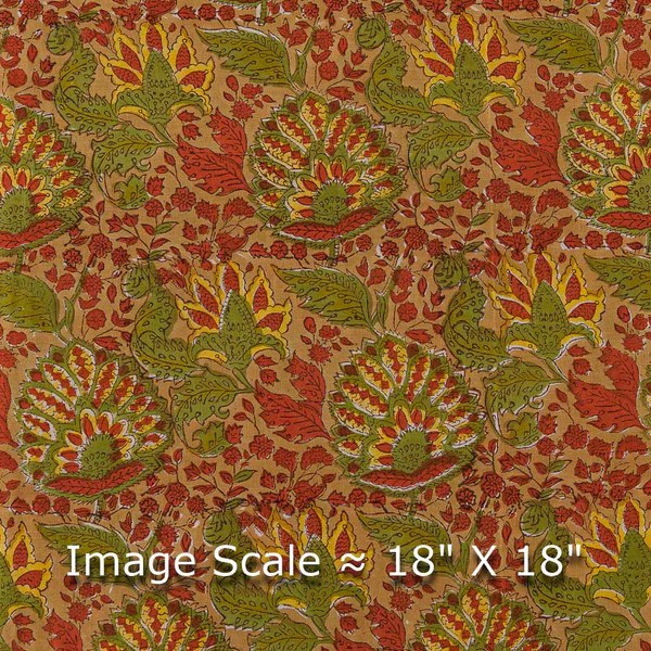 Buy Hand Block Print Fabric (Jaipuri Print) Online Low Prices