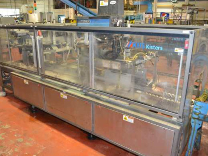 Used KHS Wraparound Tray Erector Loader Packer Sourceline Machinery