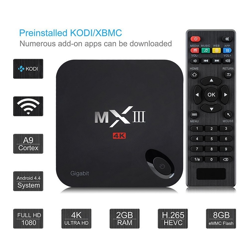 MXIIIG TV Box Android 5.1 1GB+8GB Price in Bangladesh — Source Of Product