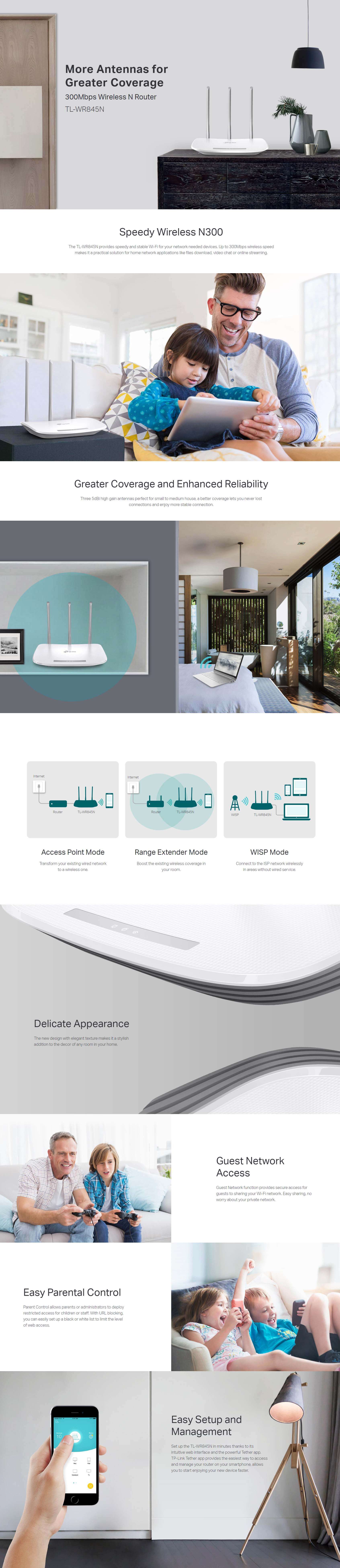 Tp-Link Tl-Wr845N Wireless Router 3