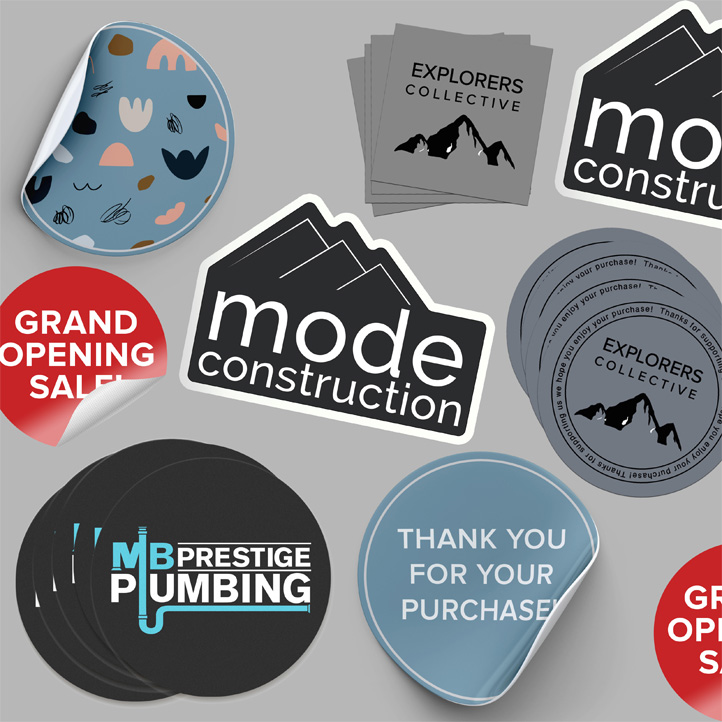 Get Custom Stickers, Labels, Decals & More Any Size, Shape, or