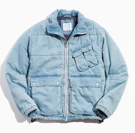 puffer trucker jacket