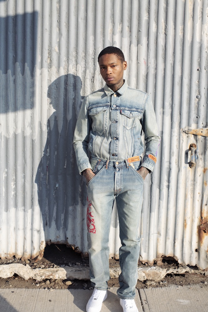 Levi's and Heron Preston Debut Flawed Denim Collaboration – Sourcing Journal