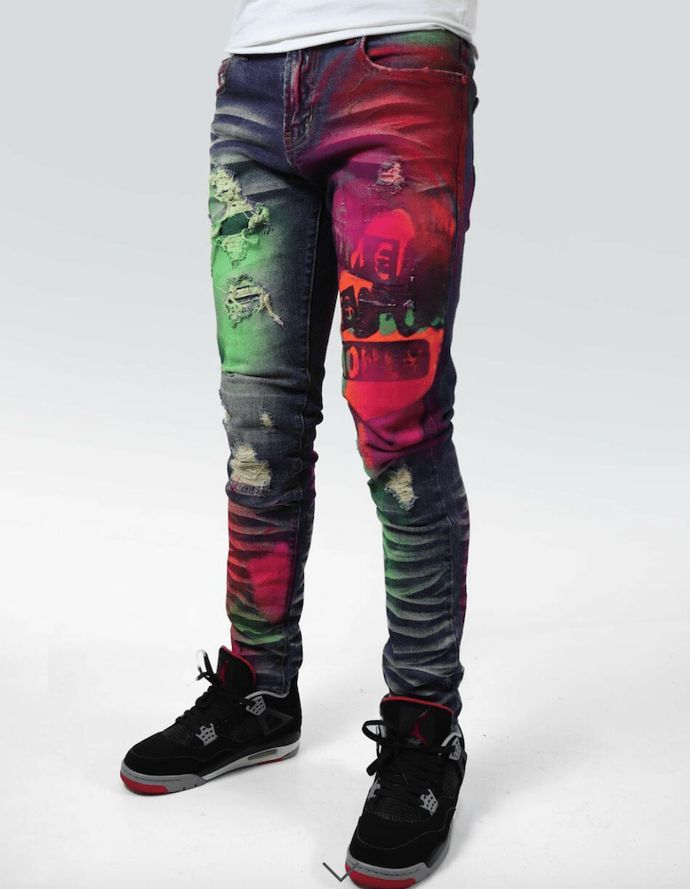 Add Art to Your Closet with these Painted Denim Looks