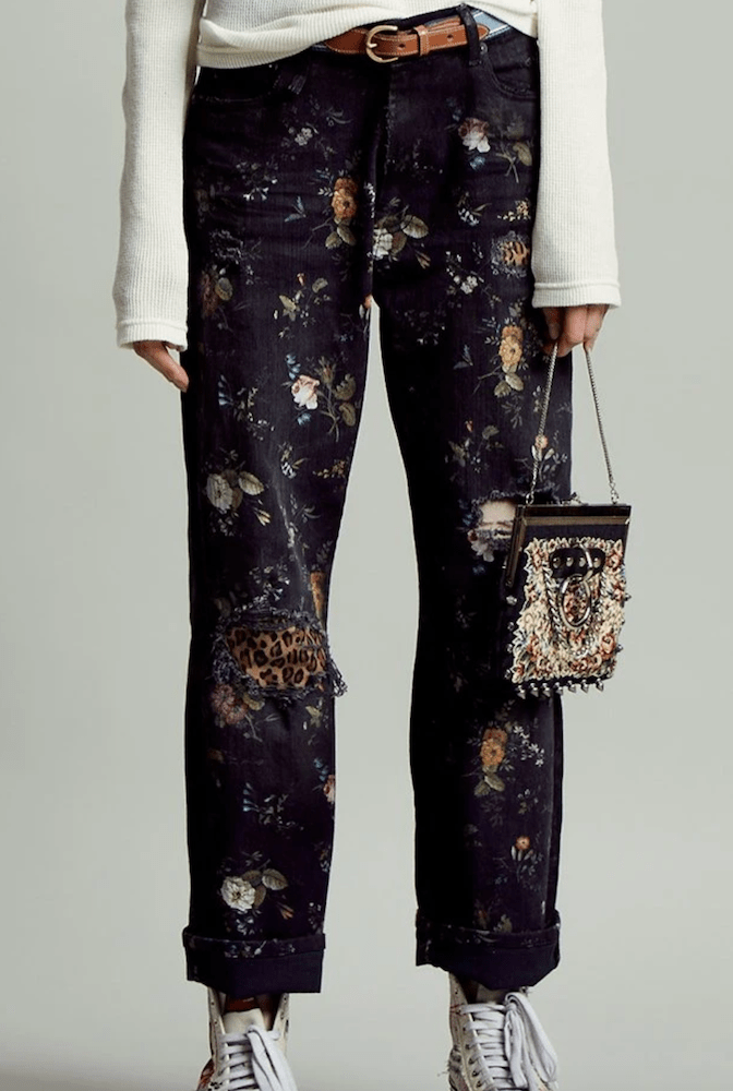 Add Art to Your Closet with these Painted Denim Looks