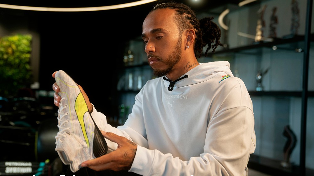 Puma Taps Into Star Power of Pop Singer Dua Lipa, Lewis Hamilton