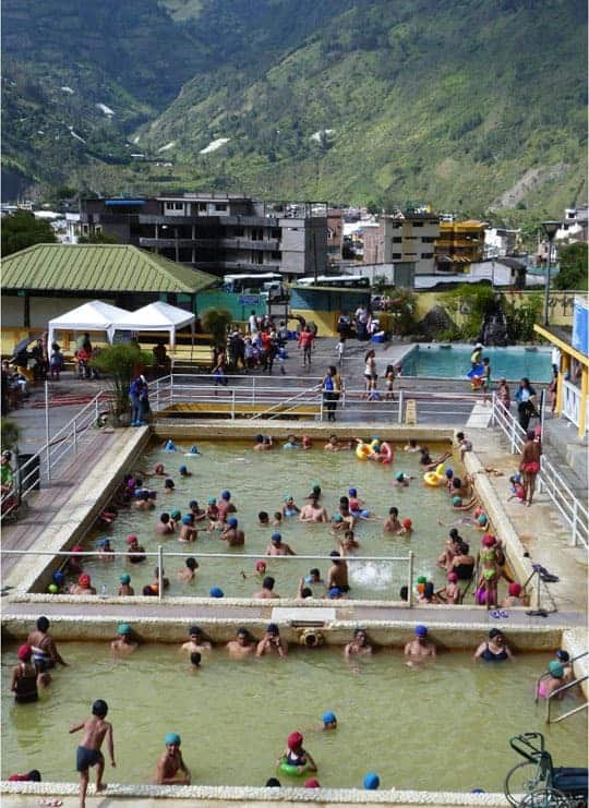 Baños, Ecuador South America Backpacker