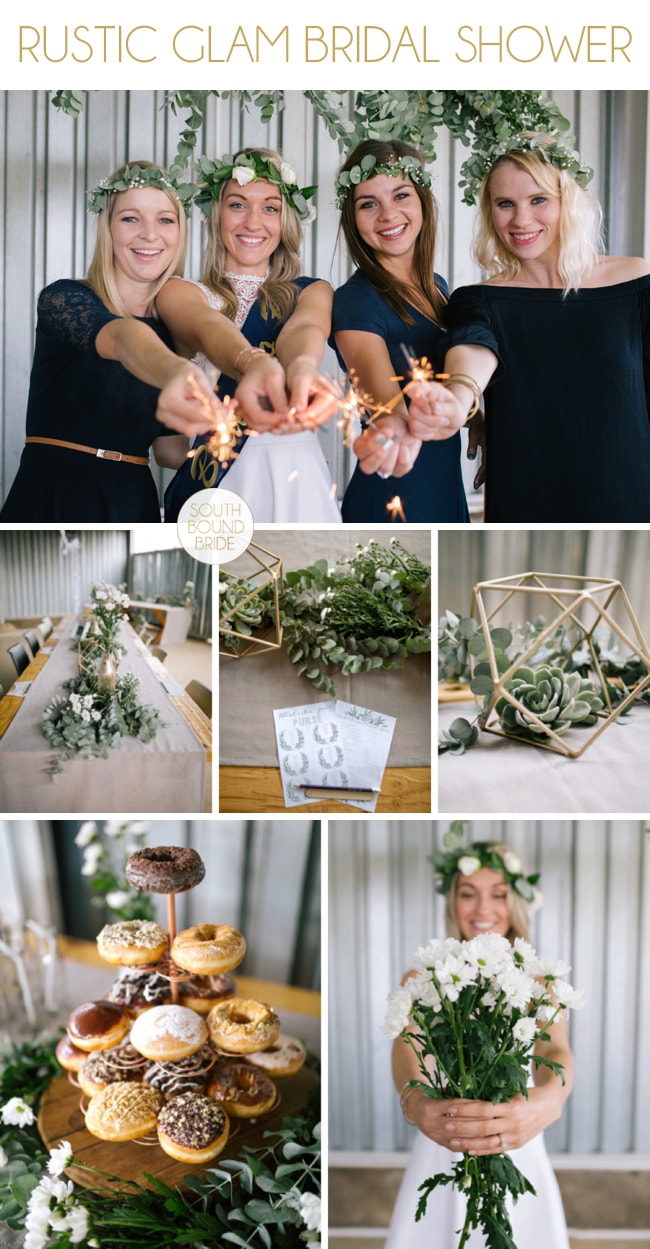 Rustic Glam Bridal Shower by Anike Benade SouthBound Bride