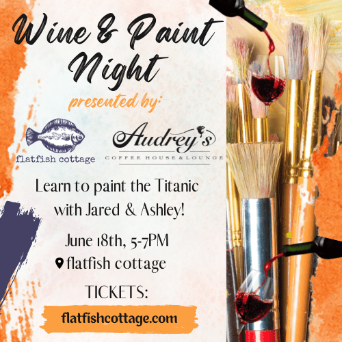 Wine & Paint Night with Jared & Ashley South County Commons