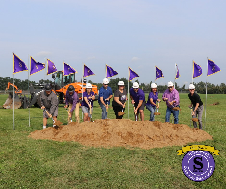 Schoolcraft elementary school construction begins South County News