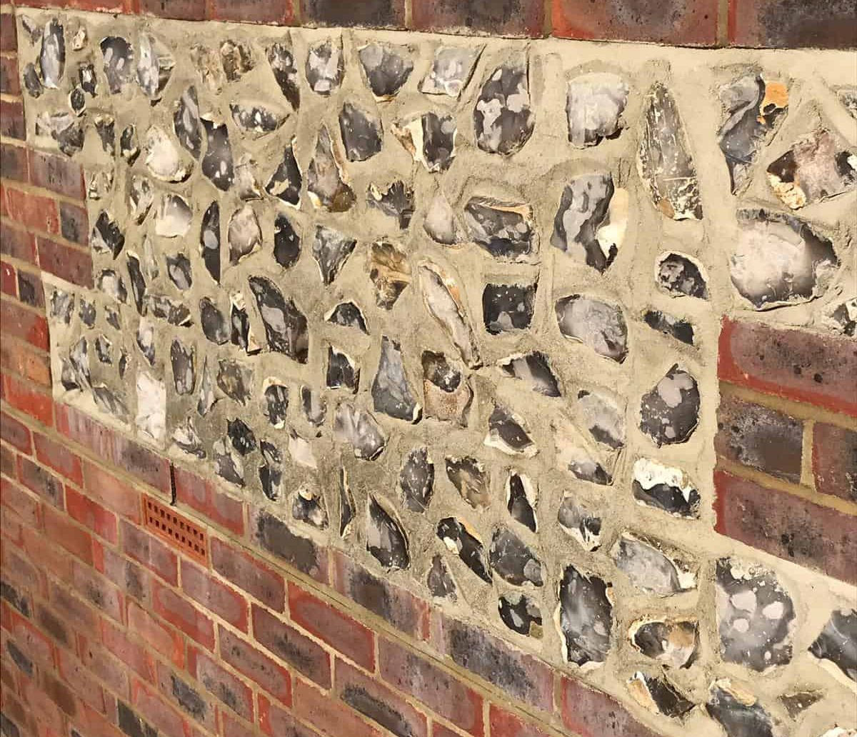 Sussex Based Flint and Pebble Blocks Costeffective Flint Building