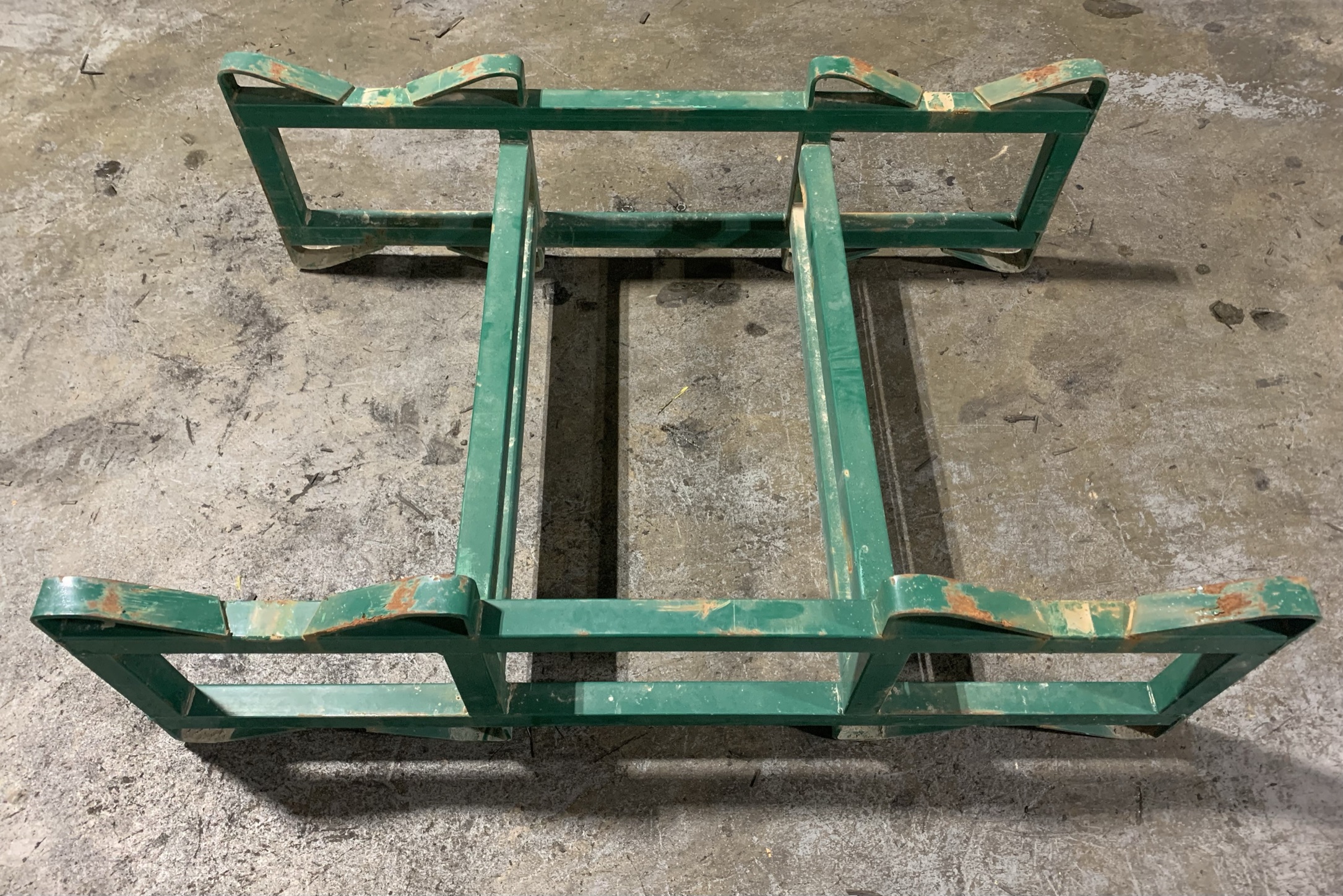 Used 53 Gallon 2Barrel, 7" Steel Rack Southeast Barrel Shop