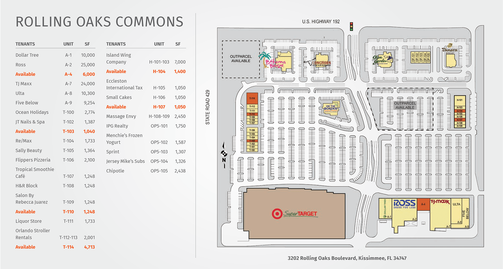 Rolling Oaks Commons Southeast Centers