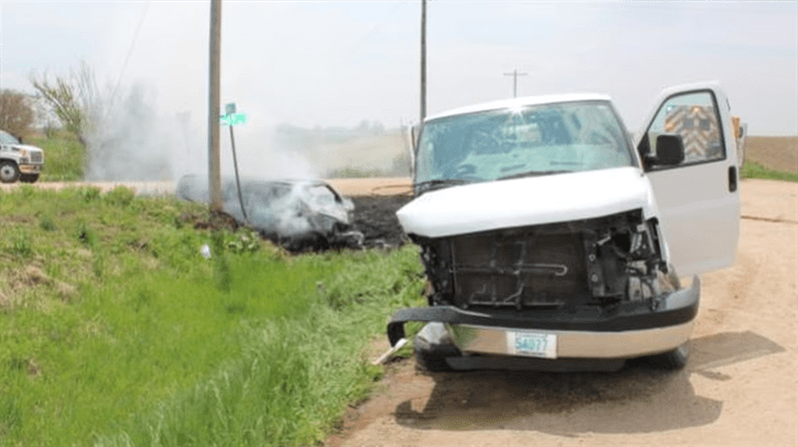 Seven people injured in crash involving McCool Junction school van