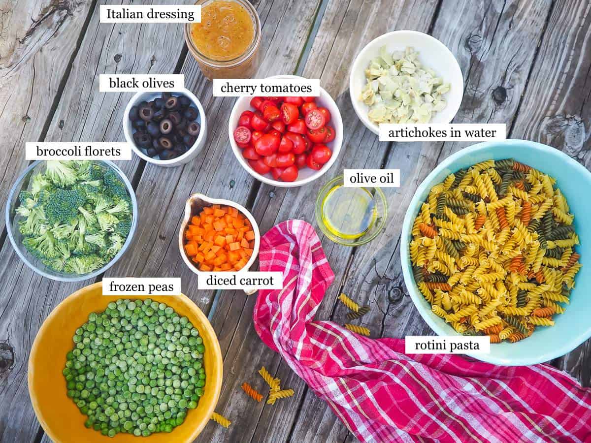 Easy Pasta Salad (Mom's Recipe) Southern Bytes