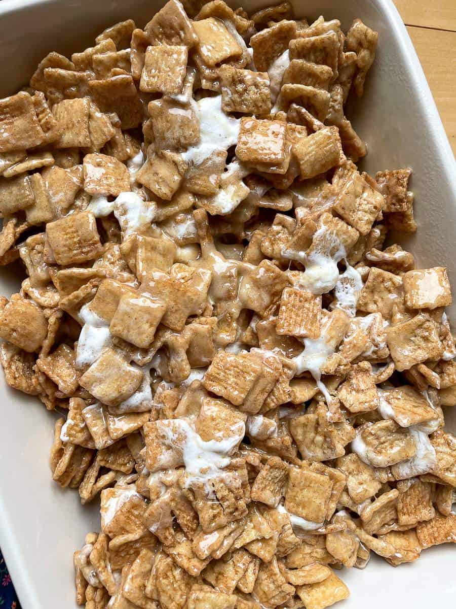 Better than Rice Krispie Treats Cinnamon Toast Crunch Cereal Treats