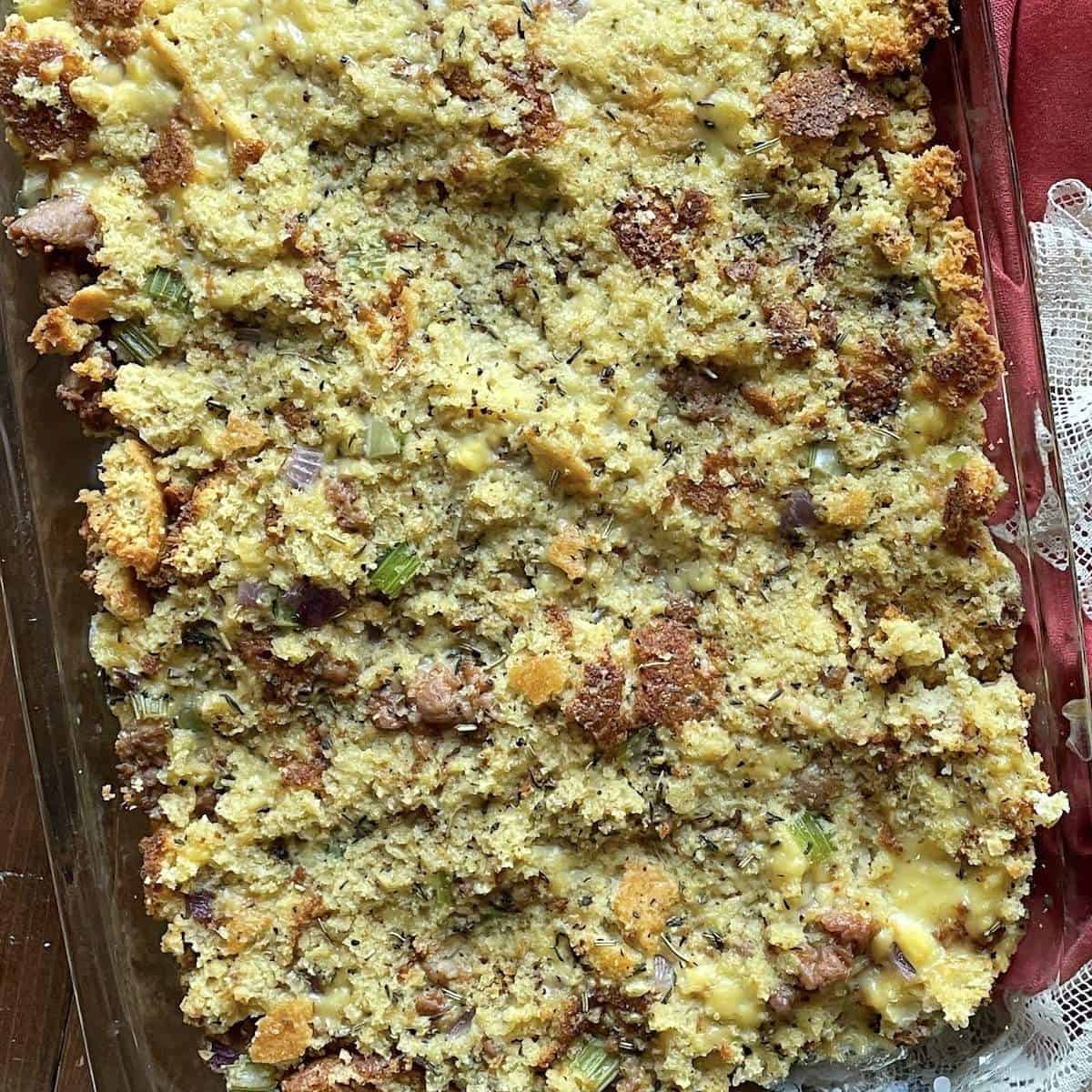 Corn Bread Stuffing For Turkey