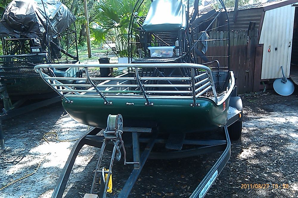 Building Scotts grass rake. Southern Airboat Forum
