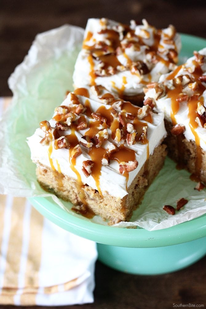 Mama's Sweet Potato Cake with Marshmallow Buttercream Frosting