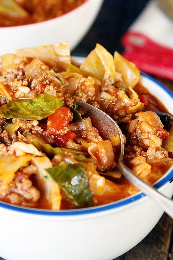 Stuffed Cabbage Soup Southern Bite