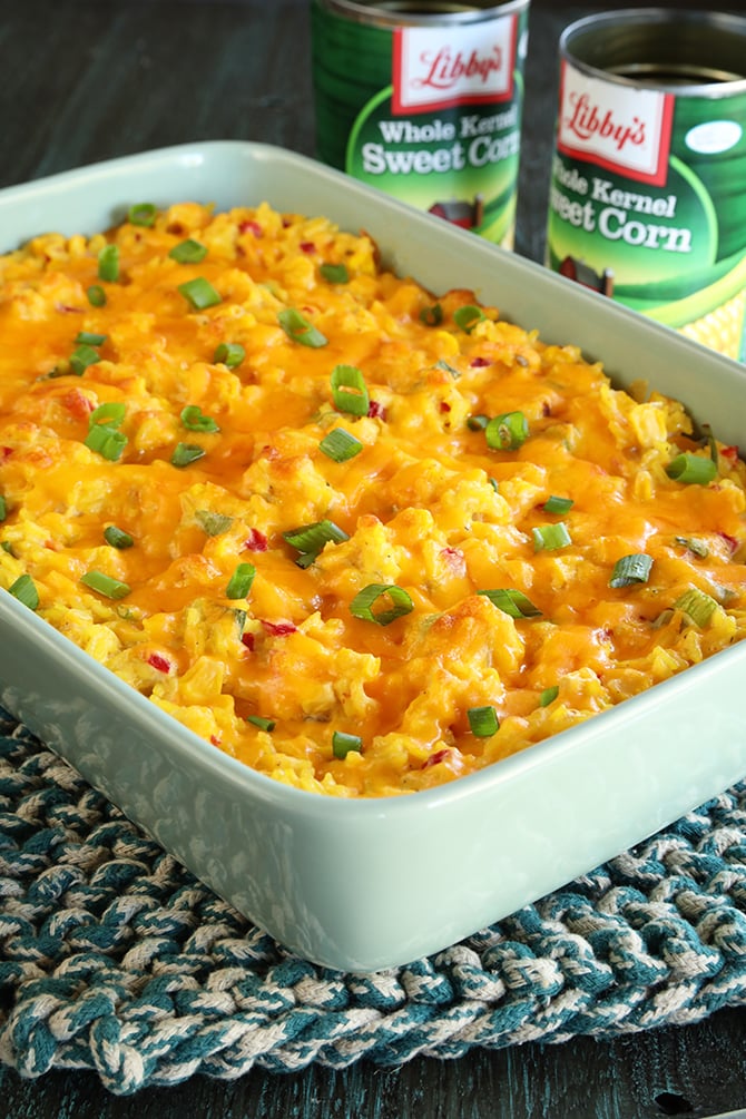 Ultimate Cheesy Corn and Rice Casserole Southern Bite