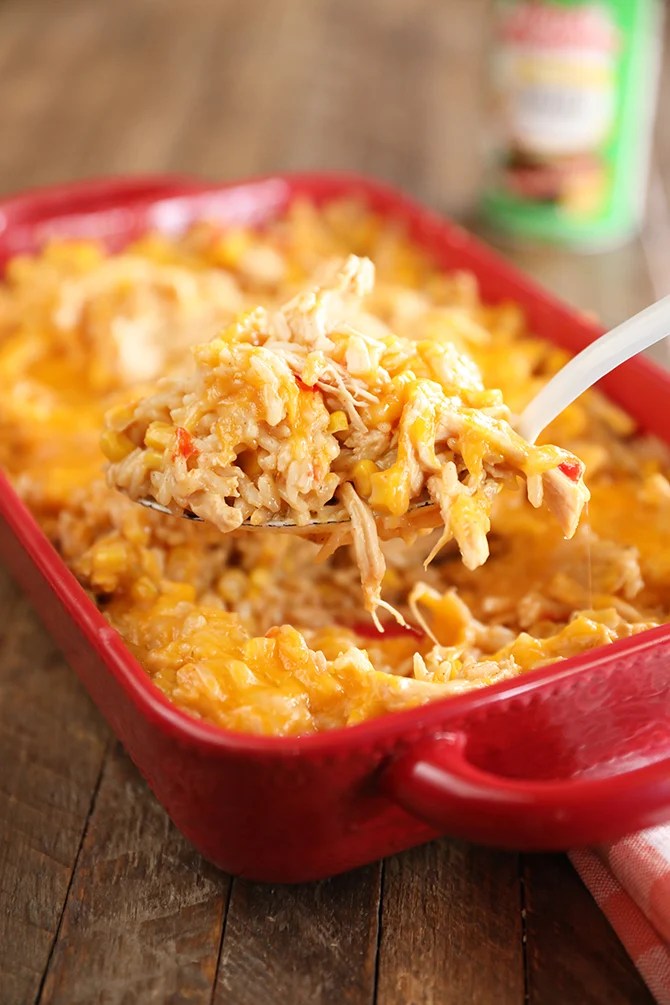 Cheesy Chicken and Rice Bake SG 