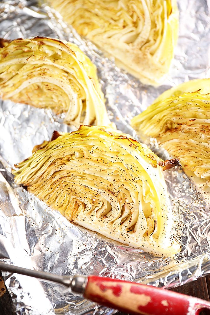 Easy Roasted Cabbage Southern Bite