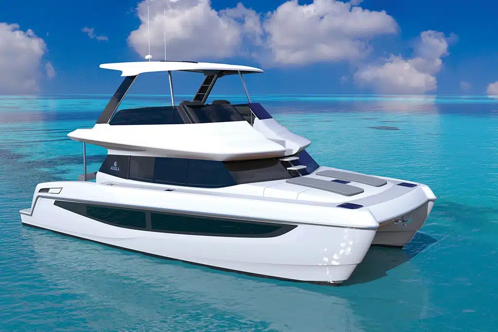 Aquila 42 Yacht Power Catamaran 2023 Miami International Boat Show