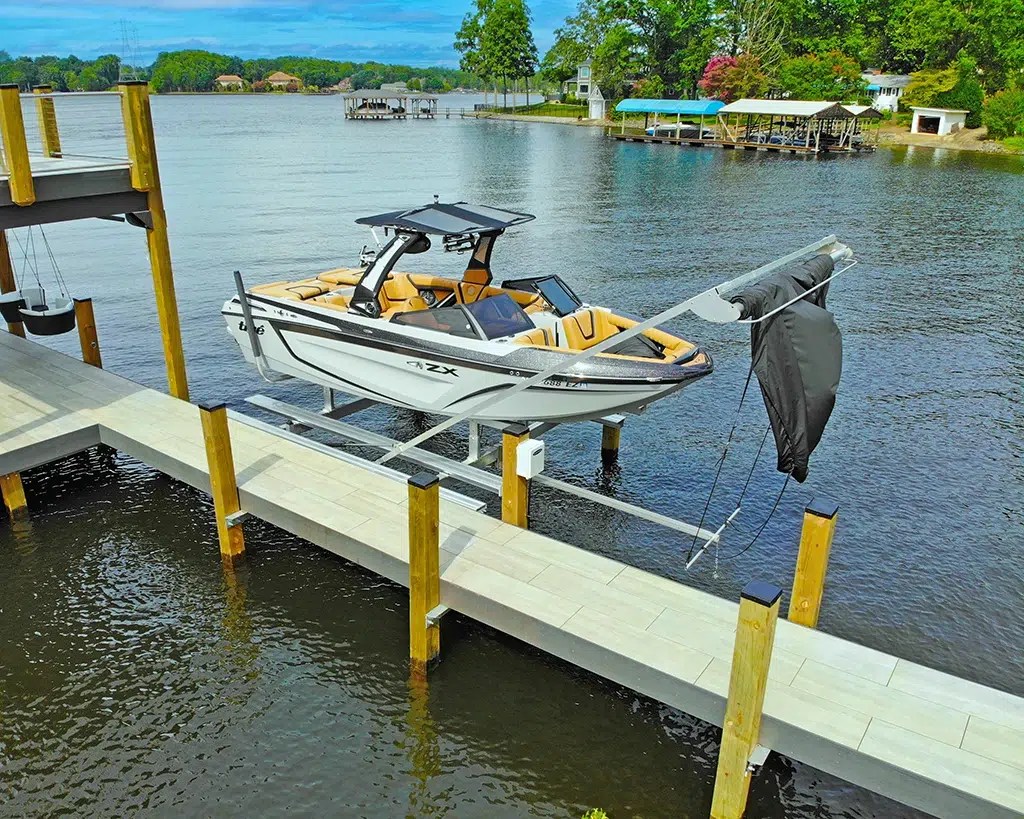 Docking Revolutionized The HelixP Boat Lift by Sunstream Southern