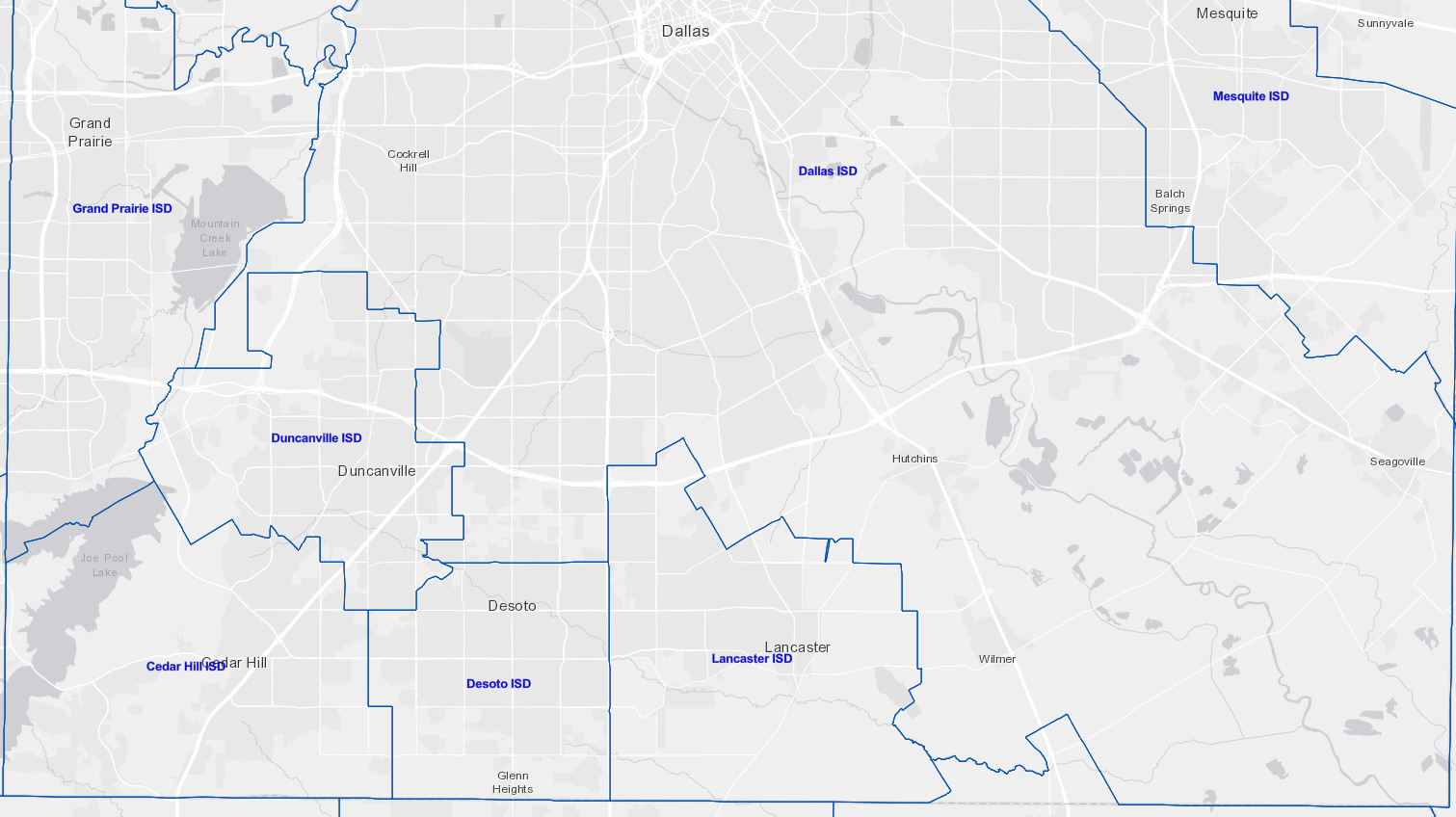 K-12 Schools - Southern Dallas County Economic Development Guide